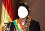 Bolivian President Evo Morales